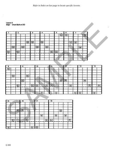 Vocal Connections, Grids — Choral Music/Choral Method - Sigh