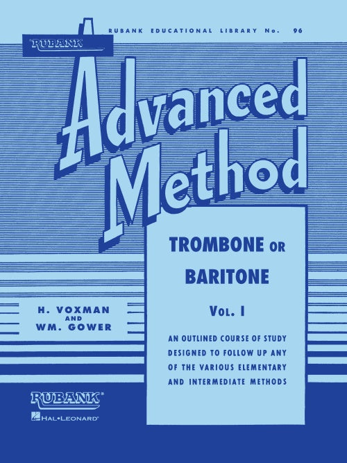 Rubank Advanced Method - Trombone or Baritone, Vol. 1 | Rubank Publica – The Musicians Club
