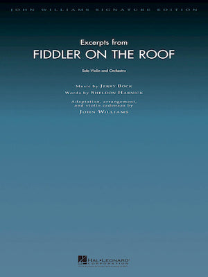 Excerpts from Fiddler on the Roof — Violin and Orchestra Score and Parts