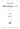 Biblical Songs, No. 1-3 — Op. 99