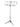 König & Meyer Music Stand - Robby Plus, Black, 1 pc