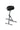 König & Meyer Stool w/Pneumatic Height Adjustment, Black Fabric, 1 pc