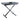 K&M Keyboard Bench, Black Leather, 1 pc