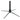 König & Meyer Flute Stand, Black, 1 pc