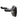 K&M Ukulele Holder - Wall Mount, Black, 1 pc