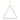 Steel triangle 20cm c/ stick ref. 01820