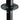 K&M Flange Adaptor, Black, 1 pc