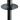 König & Meyer Flange Adaptor, Black, 1 pc