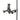 K&M Mini Universal Tablet Holder - Clamp On, Black, 1 pc