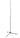 König & Meyer Three Section--Tall Mic Stand, Black, 1 pc