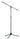König & Meyer Microphone Stand w/boom arm, Black, 1 pc