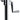 König & Meyer Distance Rod w/Hand Crank, Black, 1 pc