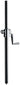 König & Meyer Distance Rod w/Hand Crank, Black, 1 pc