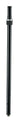 König & Meyer Distance Rod - Ring Lock, Black, 1 pc