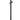 König & Meyer Distance Rod - Ring Lock - Top & Bottom, Black, 1 pc