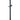 König & Meyer Distance Rod, Black, 1 pc