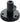 König & Meyer Table Flange, Black, 1 pc