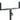 K&M Mounting Fork, Black, 1 pc