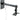 K&M Speaker Wall Mount, Black, 1 pc