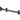 K&M Side Crossbar, Black, 1 pc