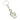 Treble clef key-ring ref. ftl016