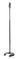 König & Meyer Stackable One-Hand Mic Stand, Black, 1 pc