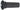 GEWA Violin End Pin, Ebony, Hill w/White Ball, Medium (8.5mm), 4/4-3/4