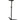 K&M Monitor Stand - Tiltable Bearing Plate, Black, 1 pc