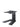 König & Meyer Monitor Workstation Stand, Structured Black, 1 pc