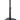 König & Meyer Design Monitor Stand -  644 - 1,044 mm, Structured Black, 1 pc