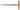 Herdim Peg Reamer, Cello, Straight Flute, 1:25/8.0-16.5mm x 195mm