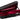 GEWA Viola Case, Varianta, Shaped, Adjustable 38-42.5cm Body, Black/Red
