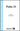 Shawnee Press — Psalm 23 (SATB)