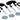 D-Ring Repair Kit, Black