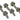 Replacement Special GEWA Rain flap screws 6pcs
