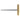 GEWA Peg Reamer, Violin, Straight Flute, 1:30/4.0-7.5mm x 105mm, TiN Coated