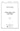 I Will Sing Unto the Lord — SATB and Piano