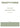 Three Gentle Pieces — for String Orchestra Score