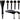 GEWA Viola Fitting Set, Ebony (Medium) 4/4, Lightwood Trim