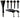 GEWA Viola Fitting Set, Ebony (Medium) 4/4, Lightwood Trim