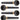 GEWA Cello Peg, Ebony, Swiss 4/4, Lightwood Collar, Strong (14mm)