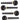 GEWA Violin Peg, Ebony, Swiss 4/4, Lightwdood Collar, Medium (8mm)