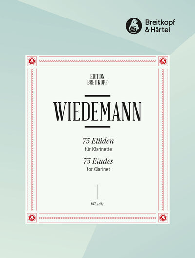 75 Etudes | Wiedemann, Ludwig