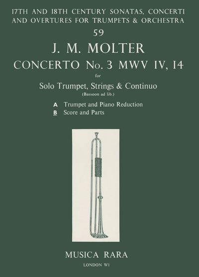 3 Concerti in D | Molter, Johann Melchior