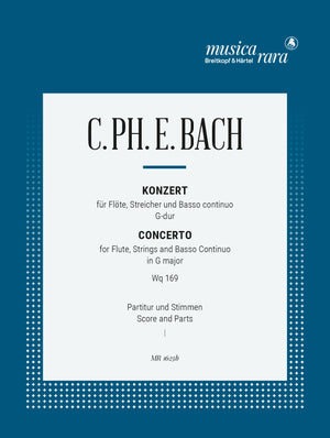 Flute Concerto in G major Wq 169 | Bach, Carl Philipp Emanuel