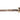 Bow Screw, Violin, 3-Part Button, Black w/ 2 Nickel Rings, Mother-of-Pearl Eye