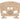 Aubert Violin Bridge, #7 (Mirecourt), 1/2 36mm, Medium Heart