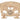 Aubert Violin Bridge, #8 (Luxe), 4/4 42mm, Medium Heart