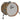 CC2-1216B Gretsch Catalina Club 12x16 Bass Drum, Sahara Sparkle