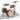 CC2-J403 Gretsch Catalina Club 3pc Shell Pack, Satin Walnut Glaze